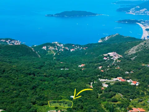 Prodaja, plac, 1088m², Budva, Crna Gora