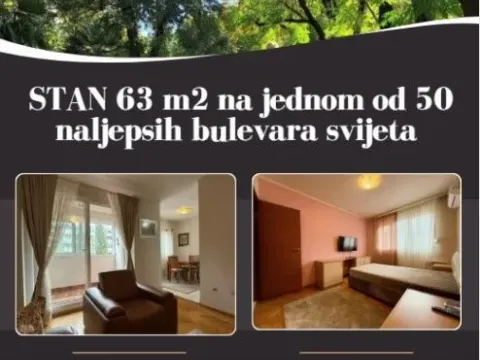 Sale, one bedroom apartment, 63m², Preko Morače, Podgorica - image 1