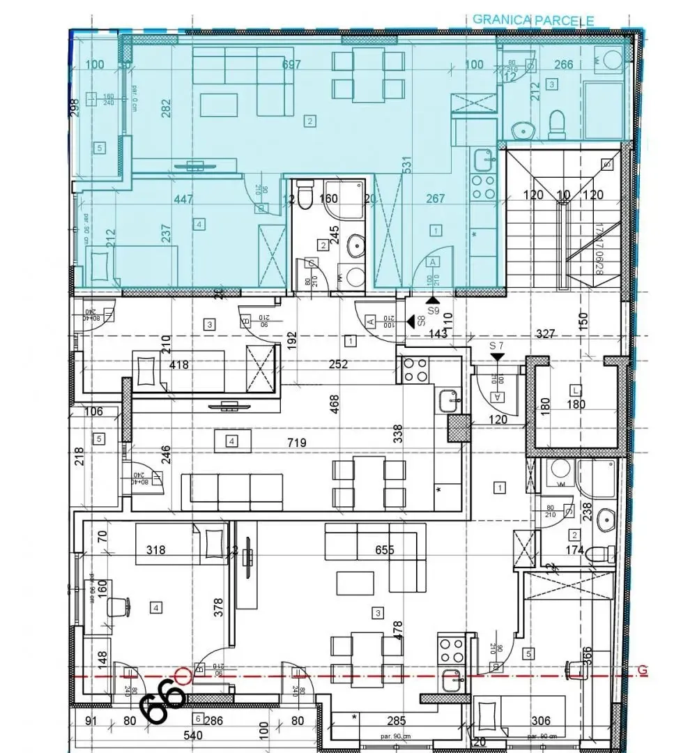 Sale, one bedroom apartment, 48m², Cvetkova Pijaca, Zvezdara Sve Podlokacije