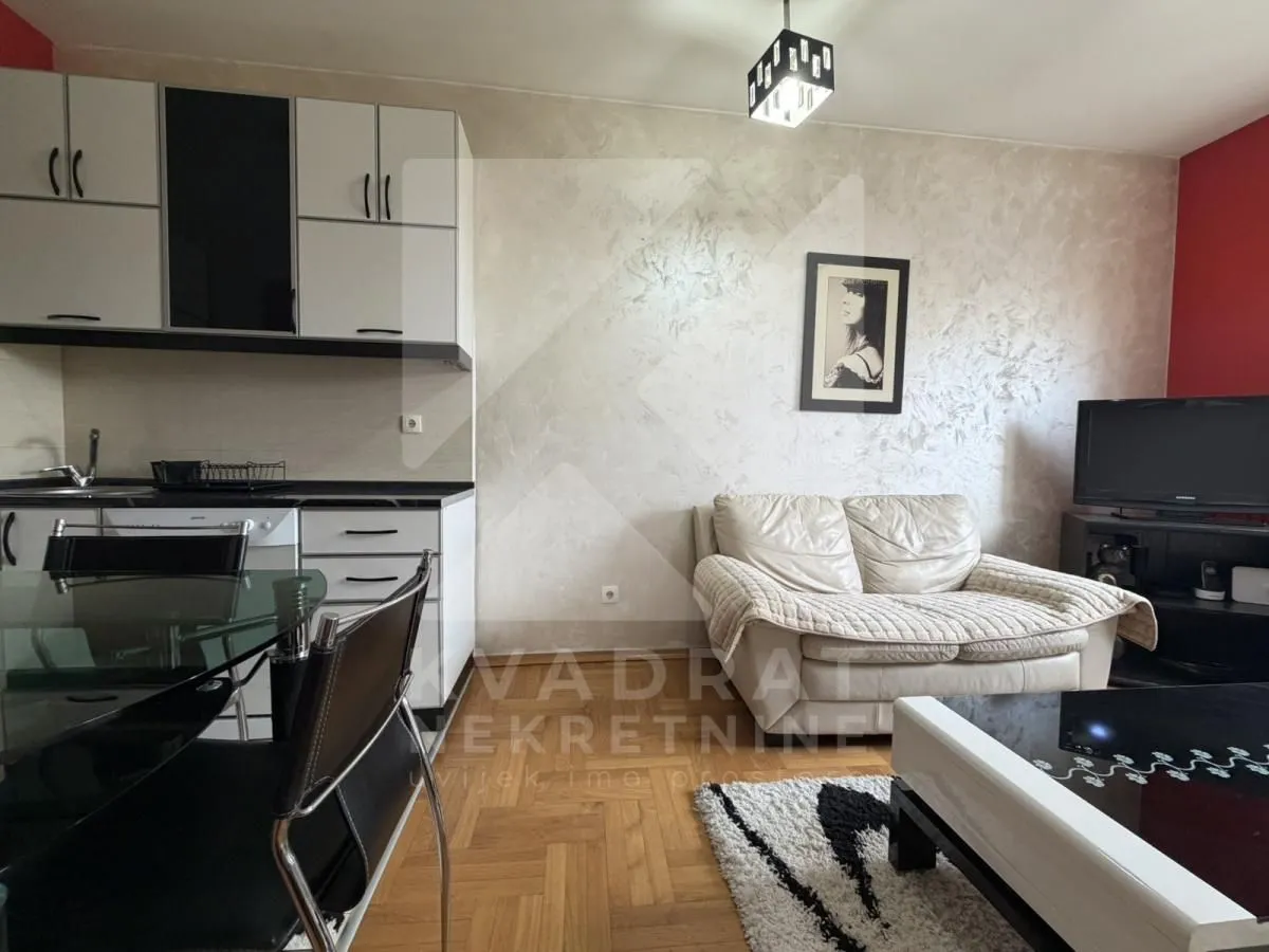 Izdavanje, jednosoban stan, 37m², Stari Aerodrom, Podgorica