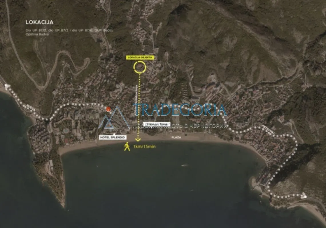 Prodaja, jednosoban stan, 53m², Bečići, Budva