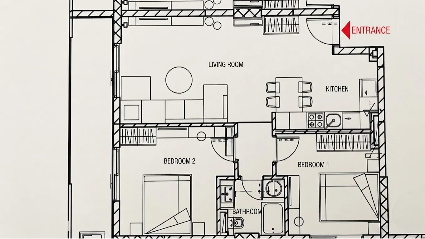Sale, two bedroom apartment, 72m², Bjeliši, Bar