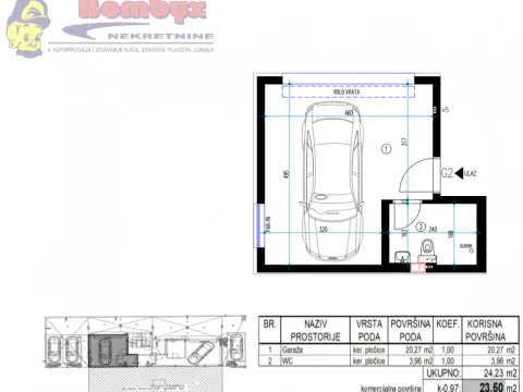 Prodaja, garsonjera, 24m², Klisa, Novi Sad Sve Podlokacije - image 3