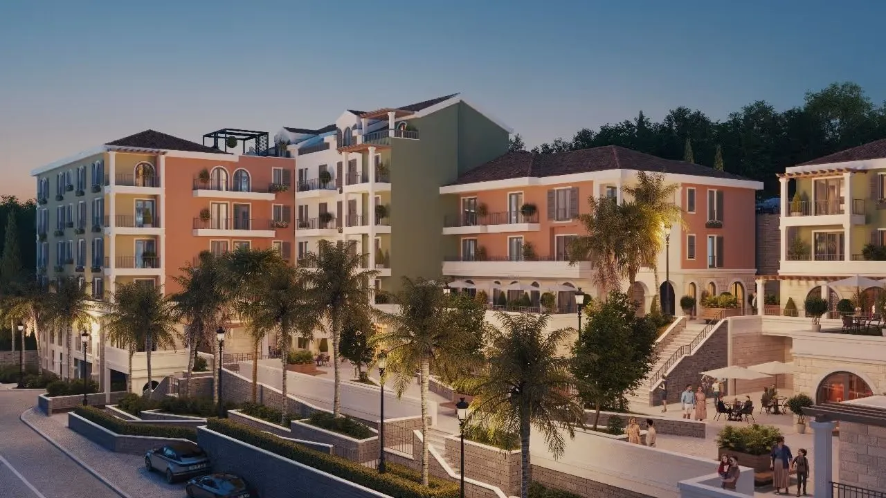 Prodaja, dvosoban stan, 61m², Bonići, Tivat