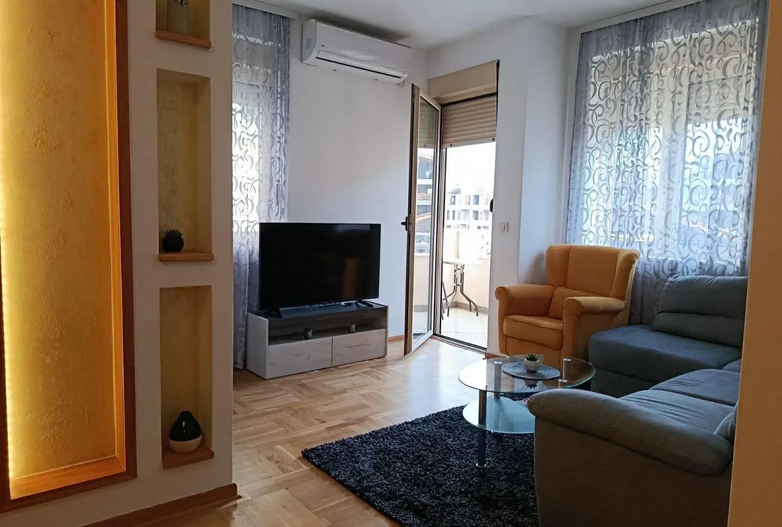 Rent, one bedroom apartment, 45m², Zabjelo, Podgorica
