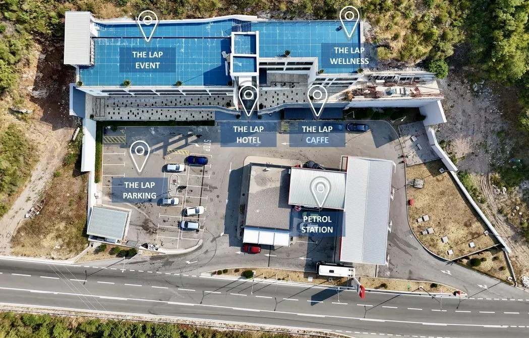 Sale, office space, 2200m², Lapčići, Budva
