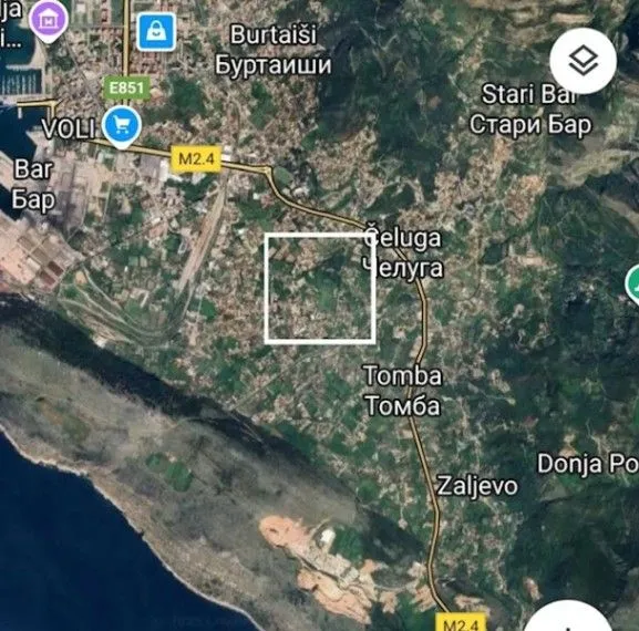 Sale, land lot, 3505m², Polje, Bar