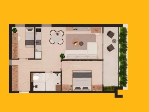 Prodaja, dvosoban stan, 63m², Kumbor, Herceg Novi - image 11