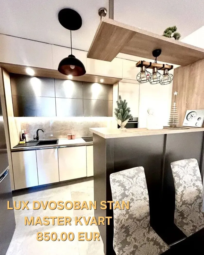 Rent, two bedroom apartment, 74m², Master Kvart, Podgorica