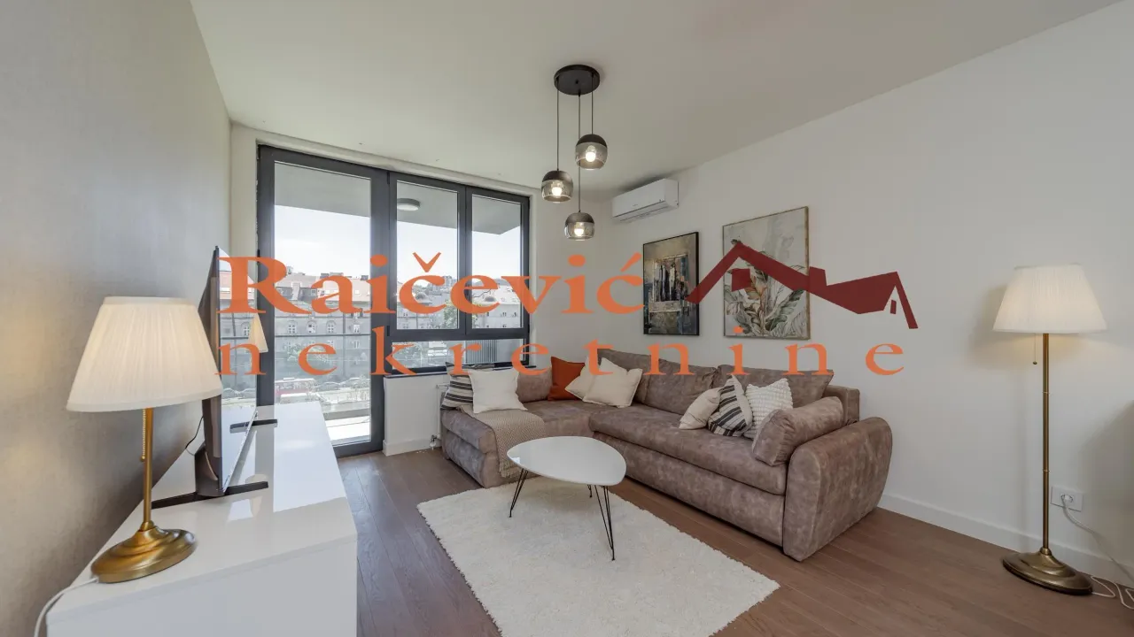 Rent, three bedroom apartment, 77m², Savski Venac, Beograd