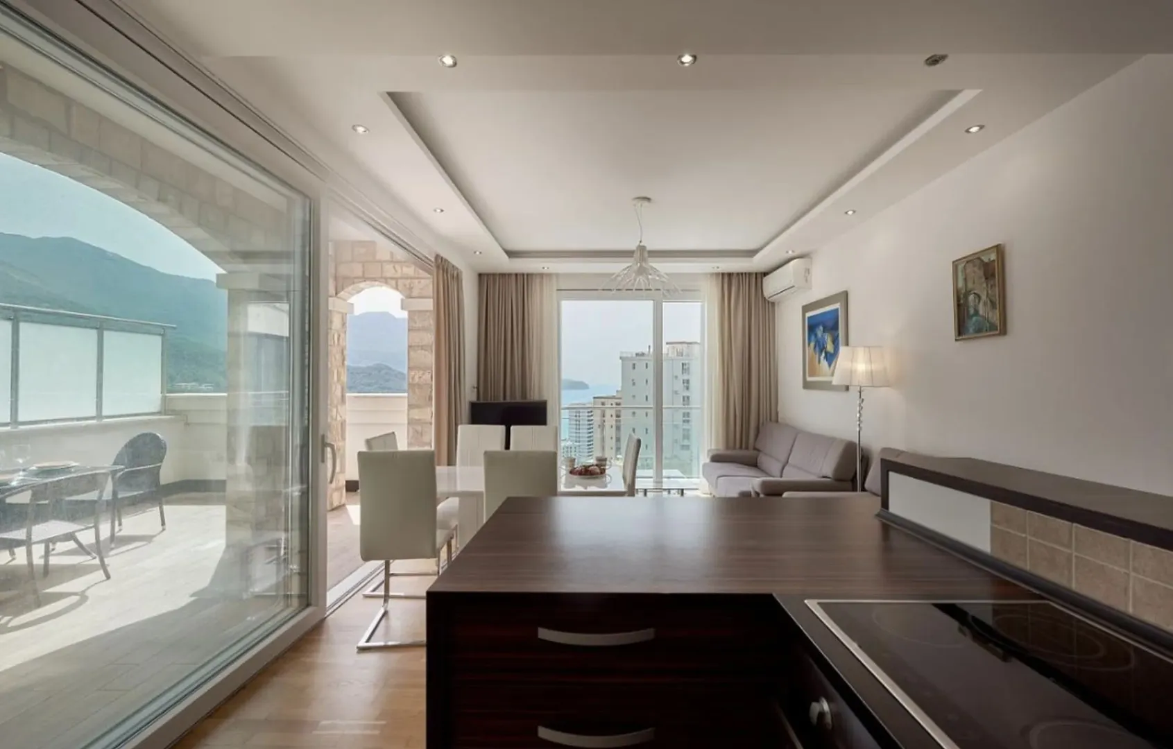 Stan-na-dan, dvosoban stan, 76m², Bečići, Budva