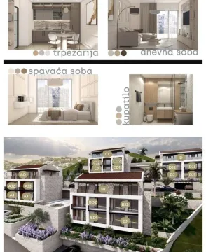 Prodaja, jednosoban stan, 55m², Kotor, Crna Gora - image 1