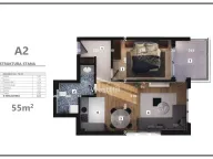 Sale, one bedroom apartment, 37m², Dobre Vode, Bar - image 3