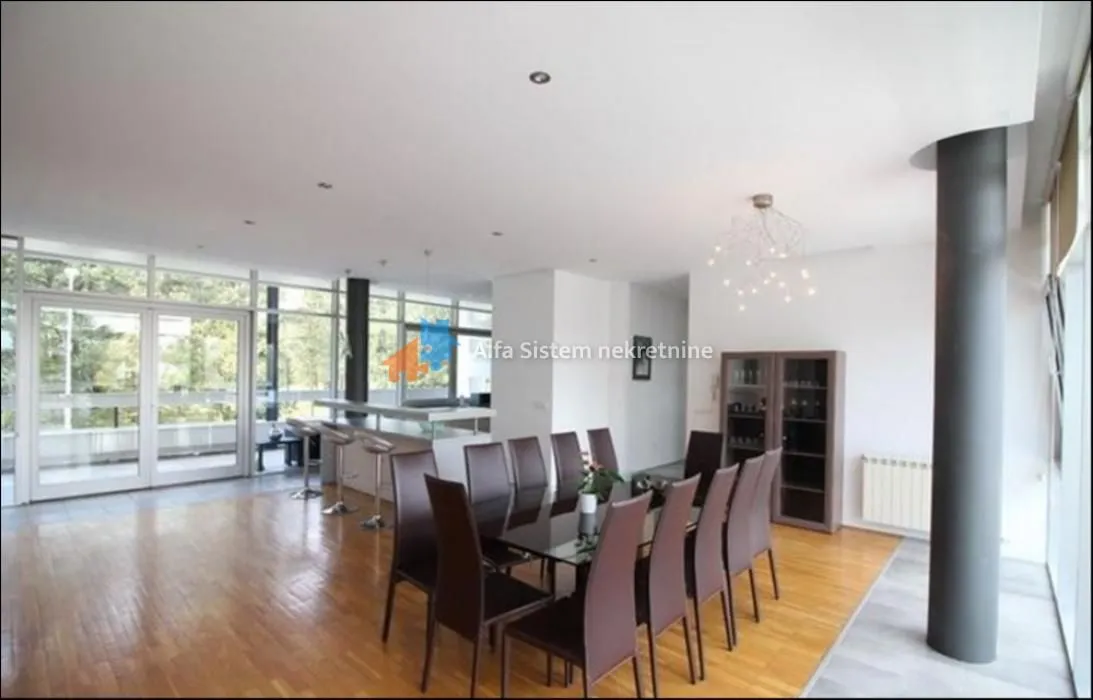Izdavanje, četvorosoban stan, 250m², Savski Venac, Beograd