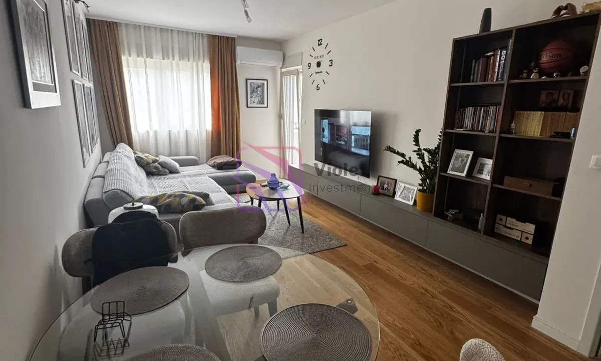 Rent, one bedroom apartment, 47m², Central Point, Podgorica