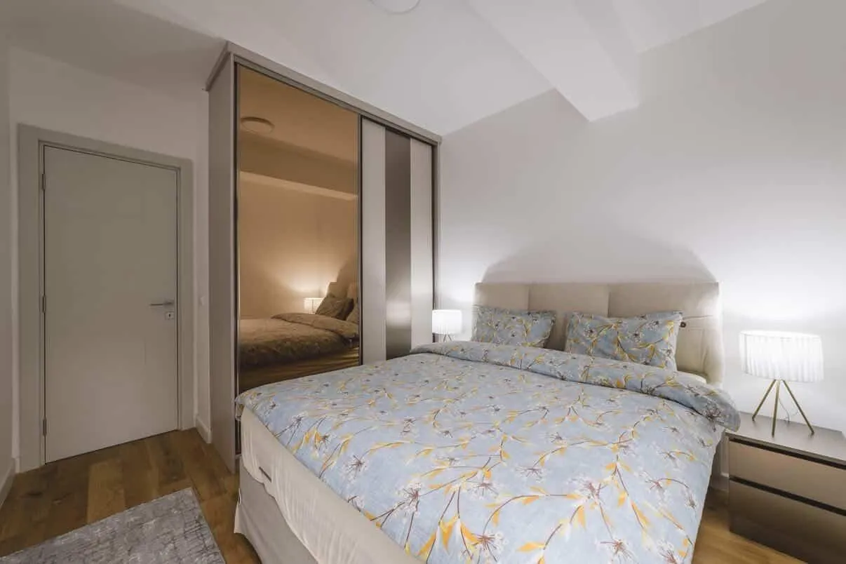 Rent, one bedroom apartment, 39m², Bečići, Budva