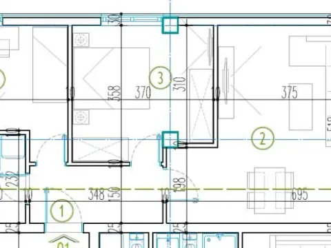 Sale, two bedroom apartment, 64m², Pantelej, Niš - image 3