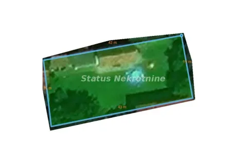 Satelitski snimak parcele sa ucrtanim dimenzijama i granicama. - image 11