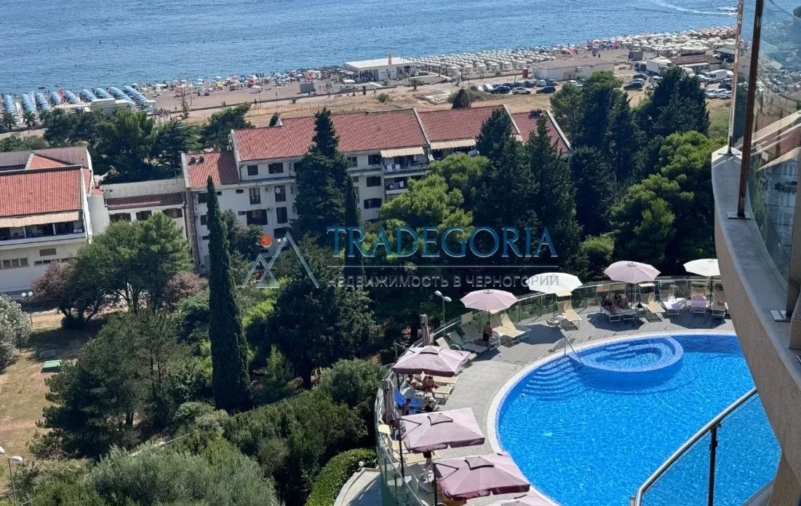 Sale, two bedroom apartment, 93m², Bečići, Budva