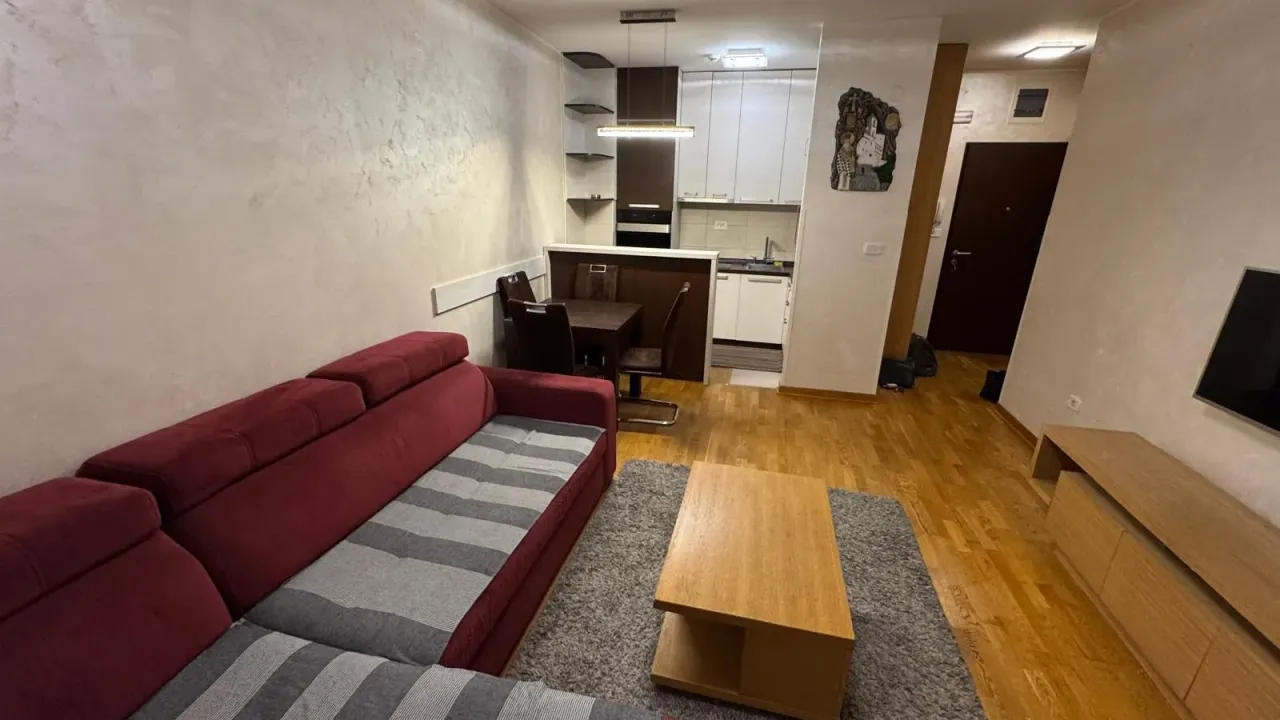 Rent, one bedroom apartment, 43m², City Kvart, Podgorica