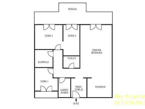 Prodaja, četvorosoban stan, 133m², Savski Venac, Beograd - image 18