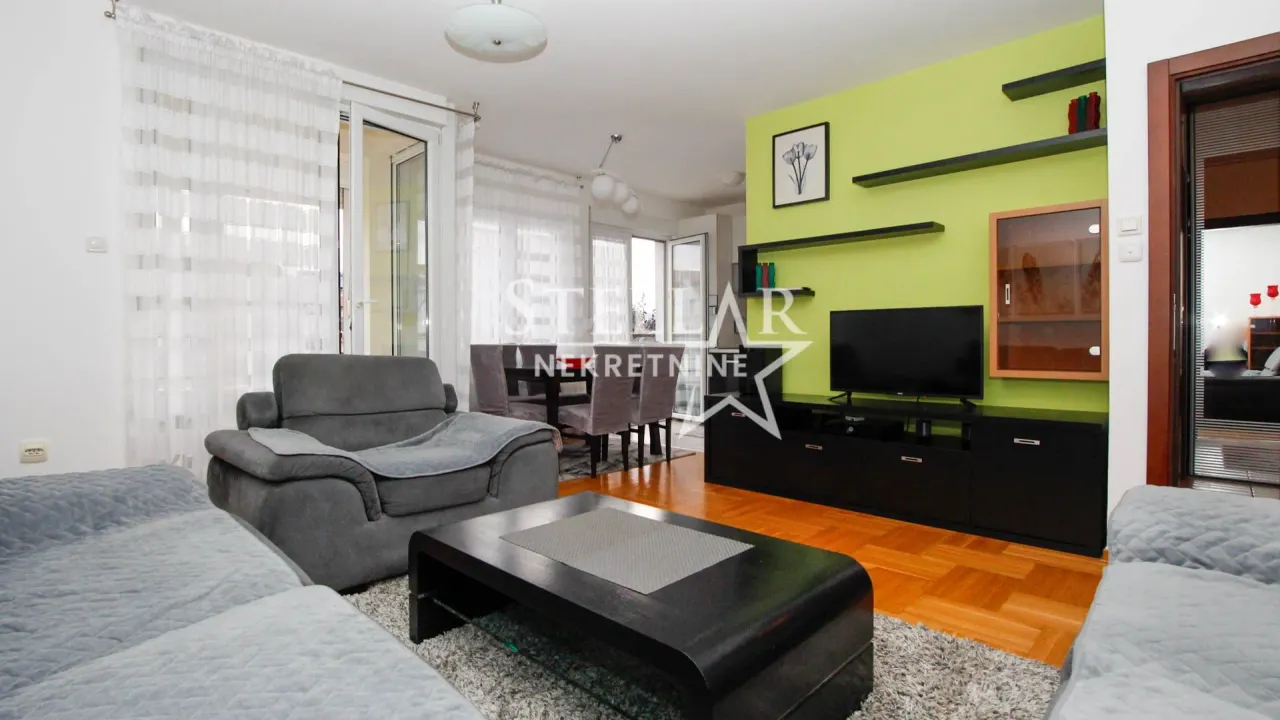 Rent, two bedroom apartment, 73m², Blok 9, Podgorica