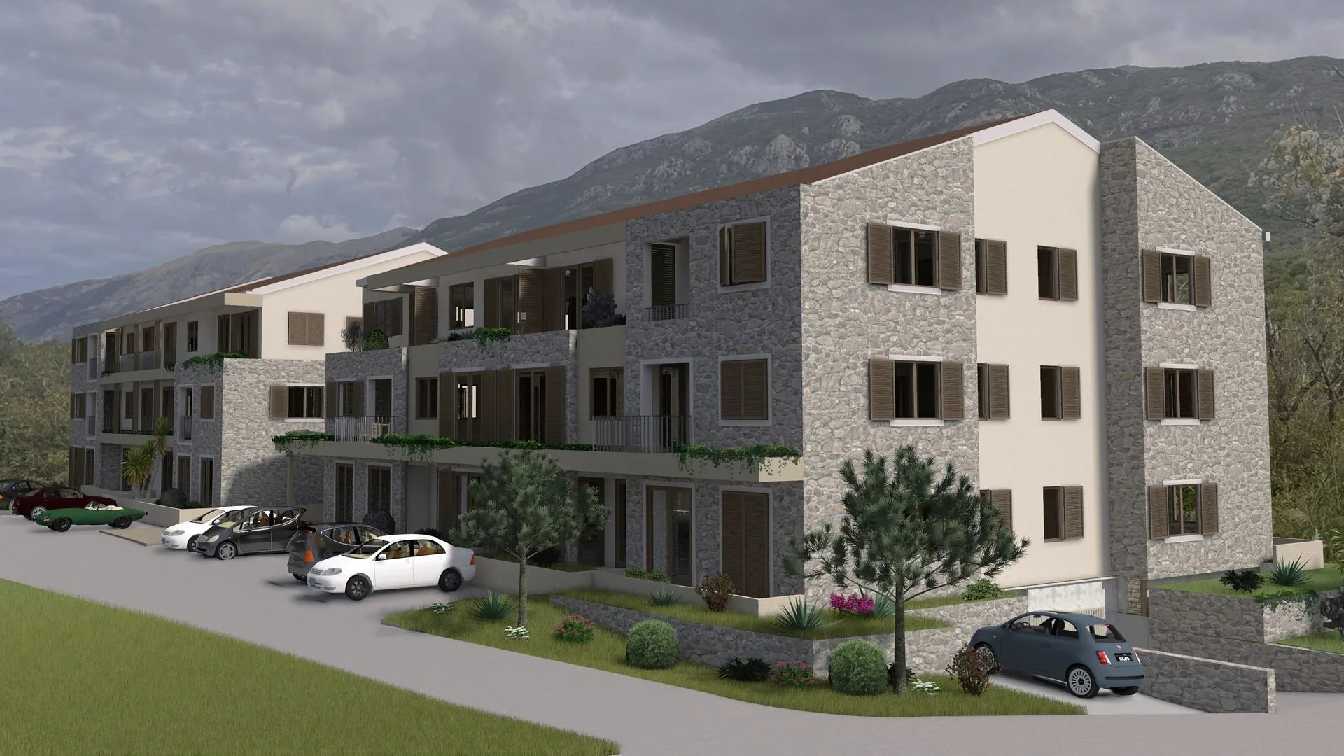 Sale, two bedroom apartment, 62m², Radanovići, Kotor
