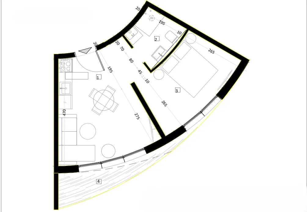 Prodaja, jednosoban stan, 38m², Palisad, Zlatibor