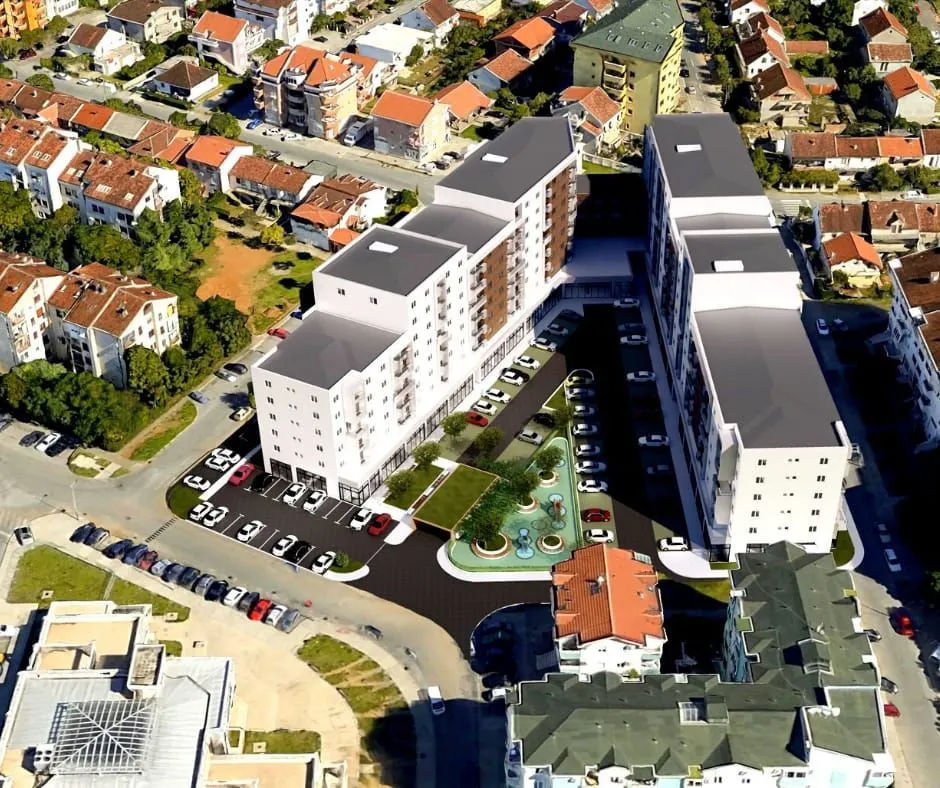 Prodaja, jednosoban stan, 48m², Stari Aerodrom, Podgorica