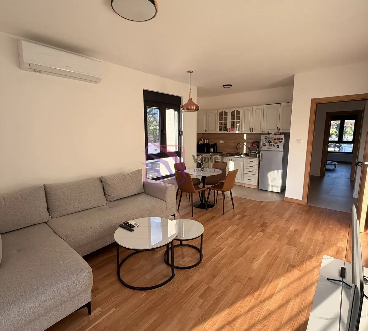 Rent, one bedroom apartment, 61m², Tološi, Podgorica