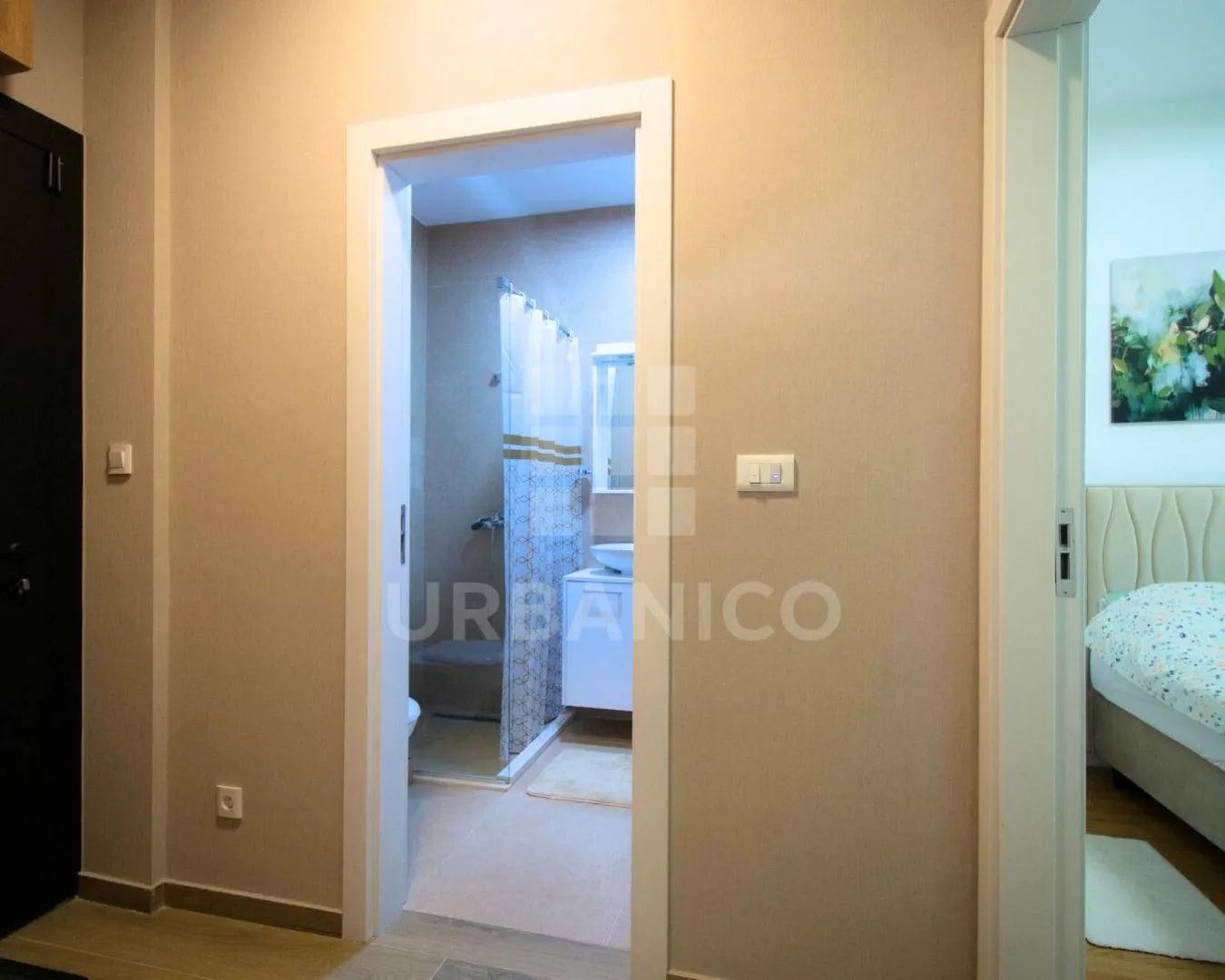 Rent, one bedroom apartment, 42m², Tološi, Podgorica