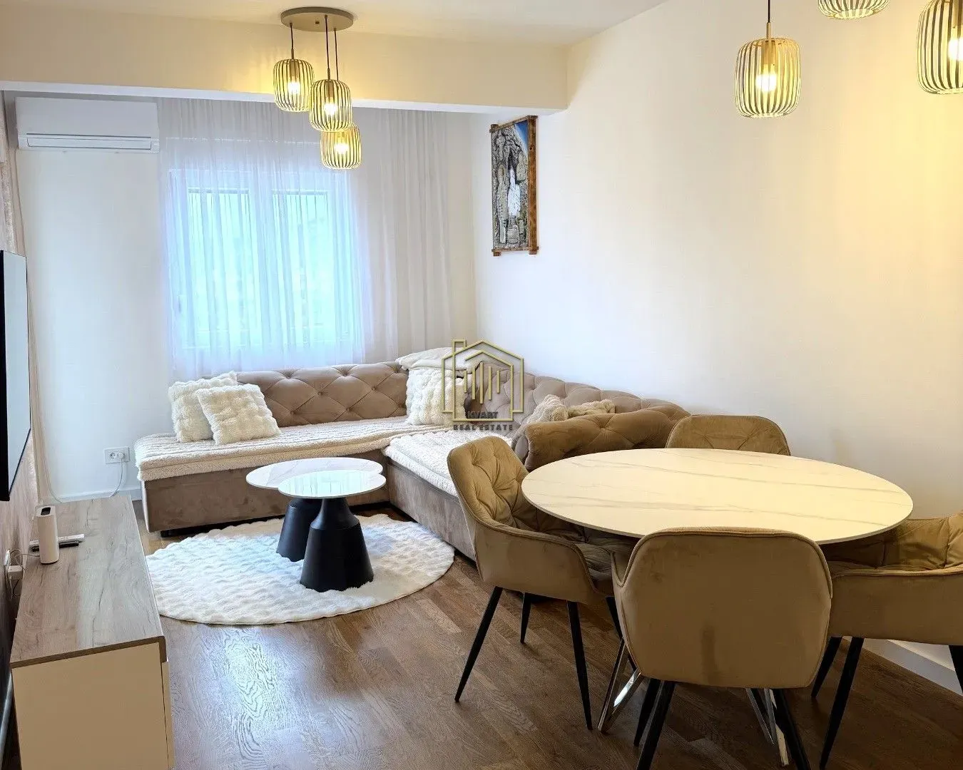 Rent, one bedroom apartment, 43m², Zagorič, Podgorica