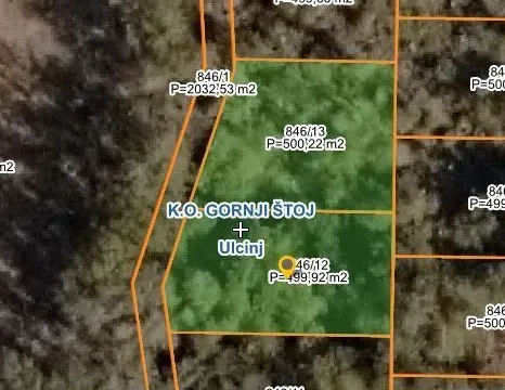 Sale, land lot, 1000m², Ulcinj, Crna Gora