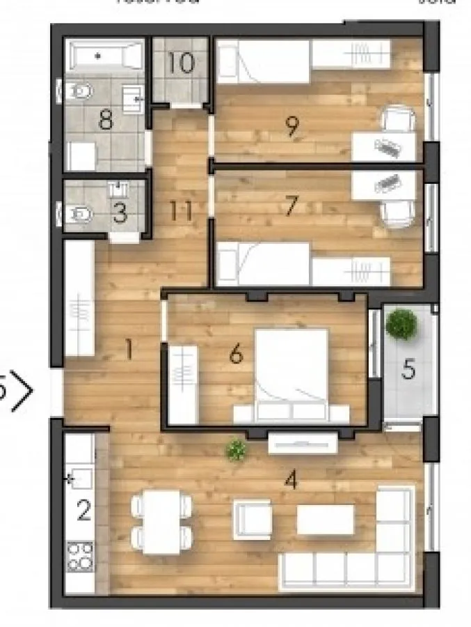 Prodaja, četvorosoban stan, 75m², Telep, Novi Sad Sve Podlokacije