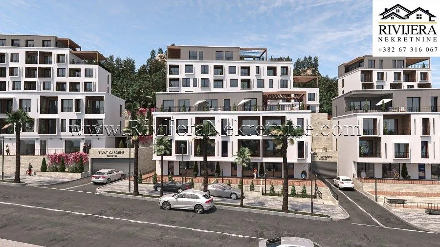 Prodaja, dvosoban stan, 82m², Tivat, Crna Gora