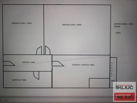 Prodaja, dvosoban stan, 48m², Grbavica, Novi Sad Sve Podlokacije - image 20