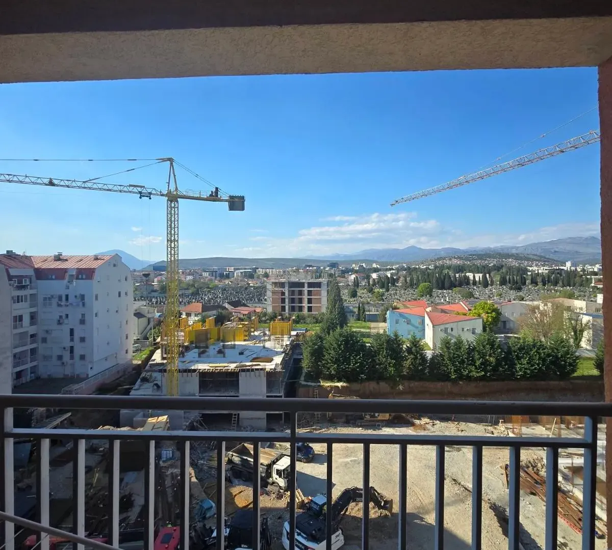 Rent, one bedroom apartment, 46m², Stari Aerodrom, Podgorica