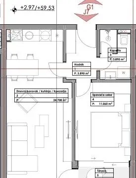 Prodaja, stan, 27m², Budva, Crna Gora - image 8