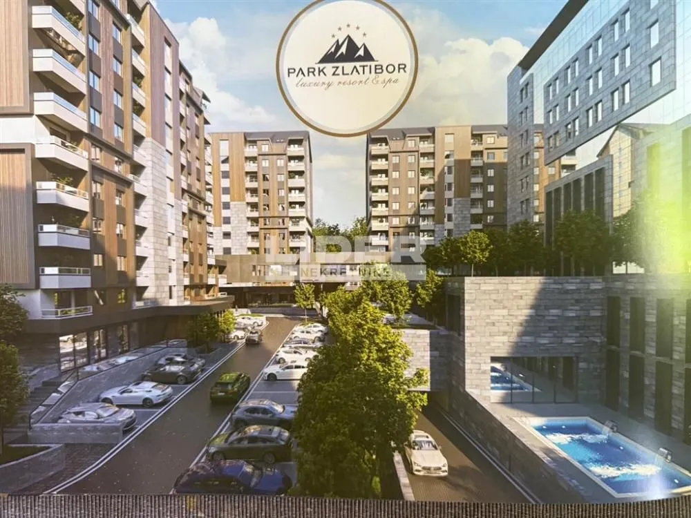 Sale, two bedroom apartment, 36m², Centar, Čajetina