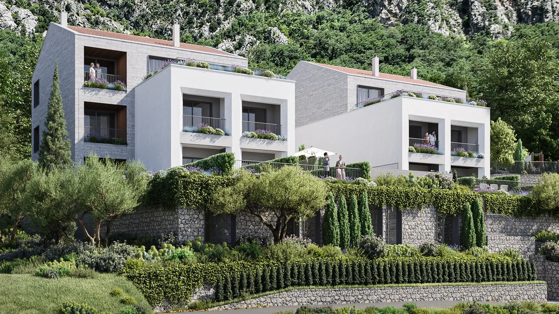 Prodaja, dvosoban stan, 93m², Orahovac, Kotor