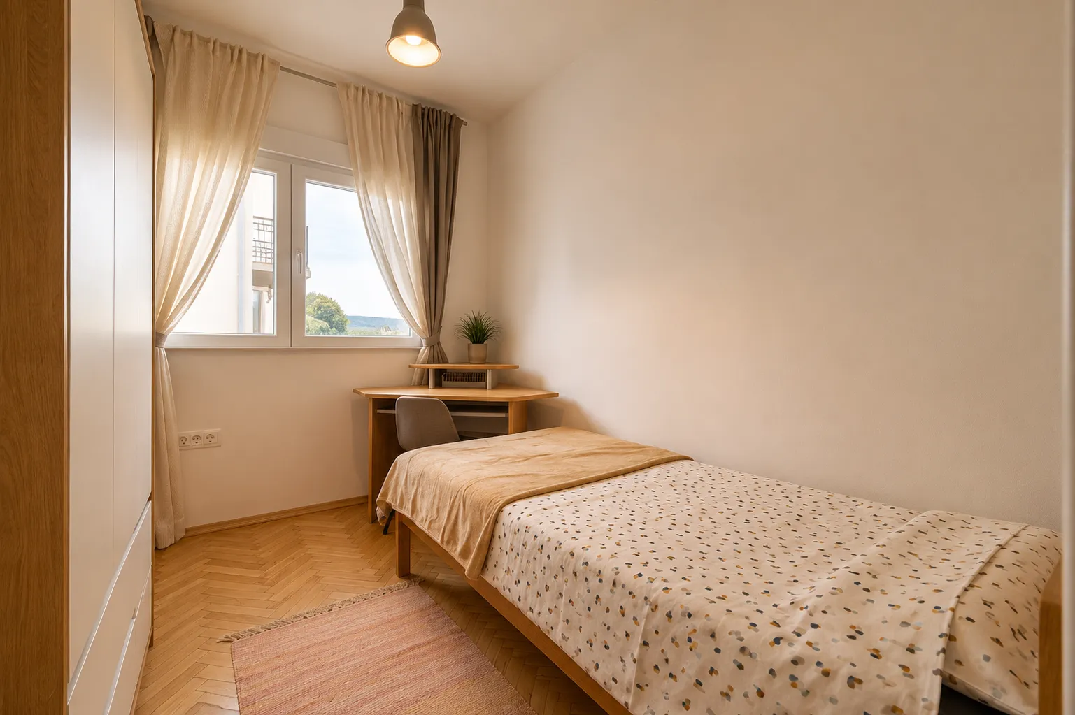 Rent, three bedroom apartment, 100m², Dalmatinska ulica, Podgorica