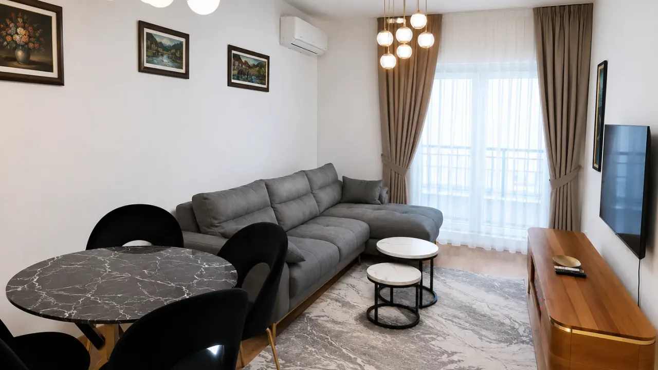 Rent, two bedroom apartment, 60m², Stara Varoš, Podgorica