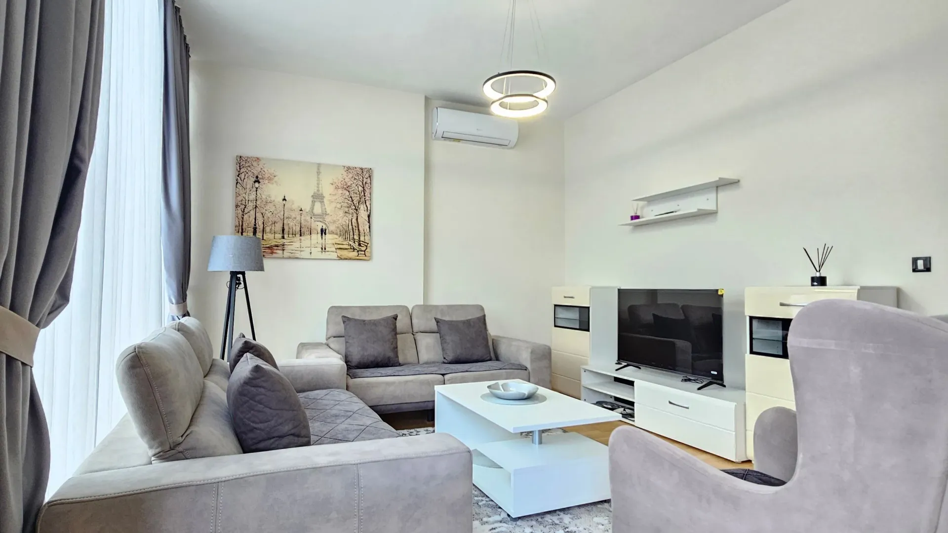 Rent, two bedroom apartment, 68m², Blok 9, Podgorica