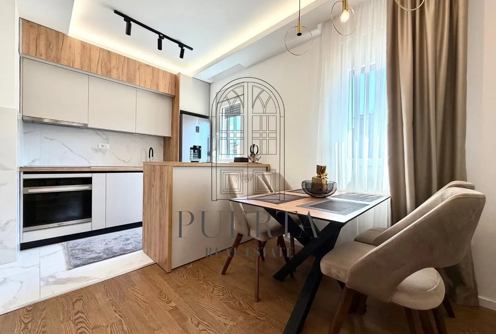 Rent, one bedroom apartment, 45m², Pobrežje, Podgorica