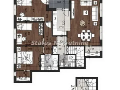 Prodaja, četvorosoban stan, 96m², Grbavica, Novi Sad Sve Podlokacije