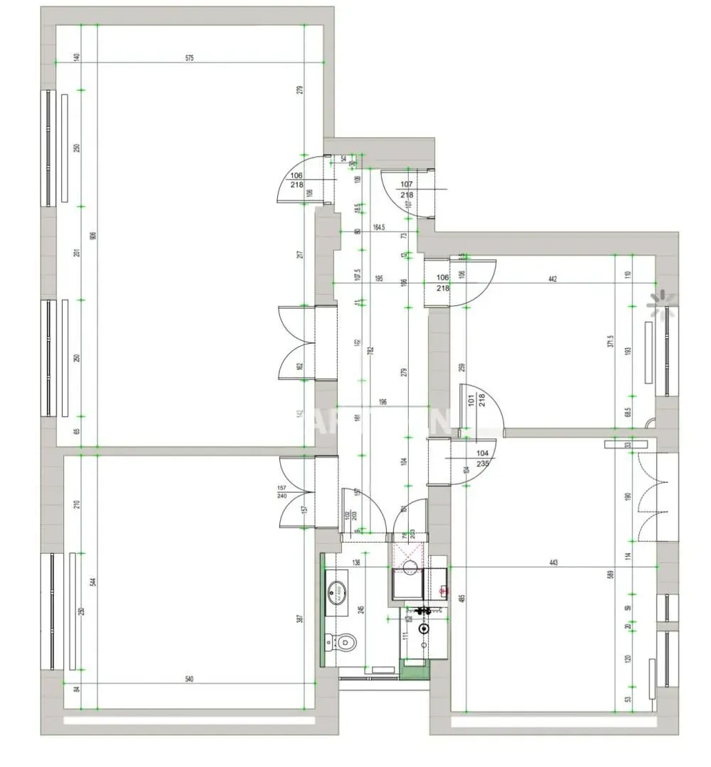 Sale, apartment, 133m², Vukov Spomenik, Zvezdara Sve Podlokacije