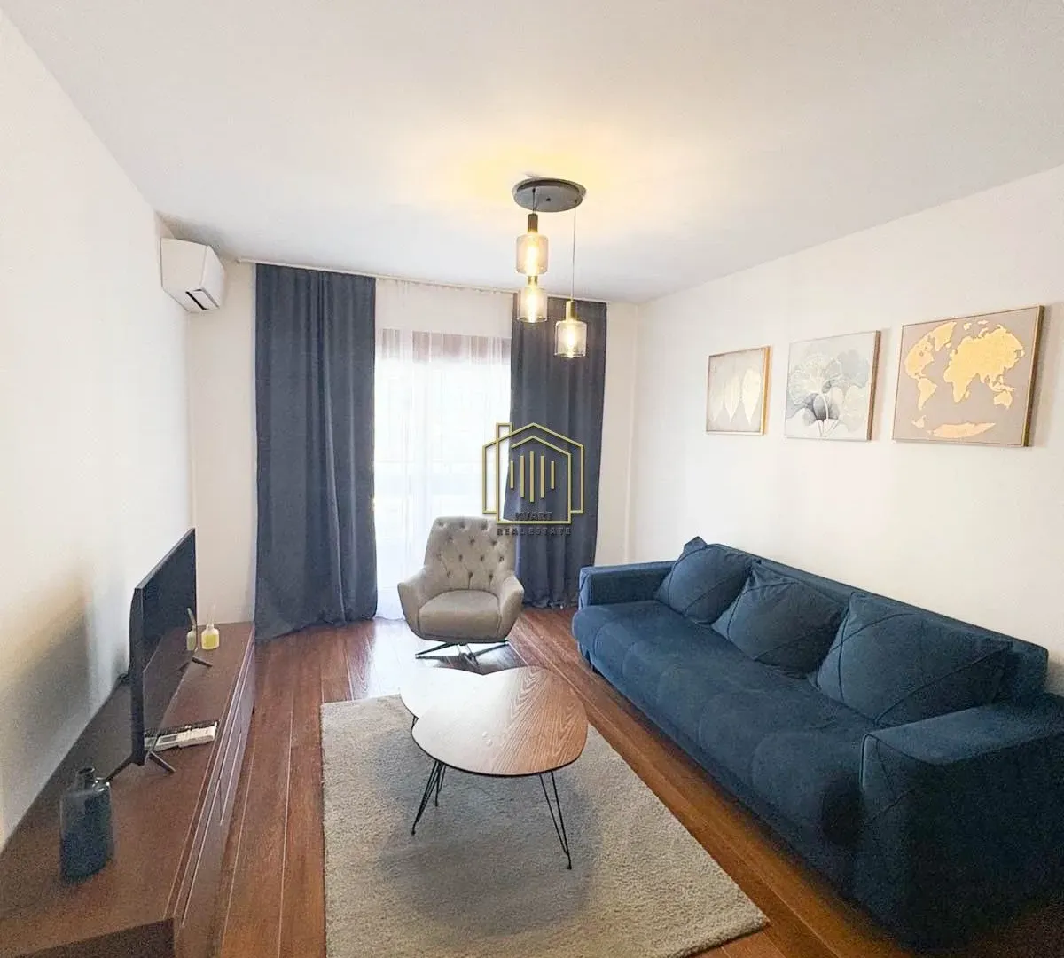 Izdavanje, jednosoban stan, 50m², City Kvart, Podgorica