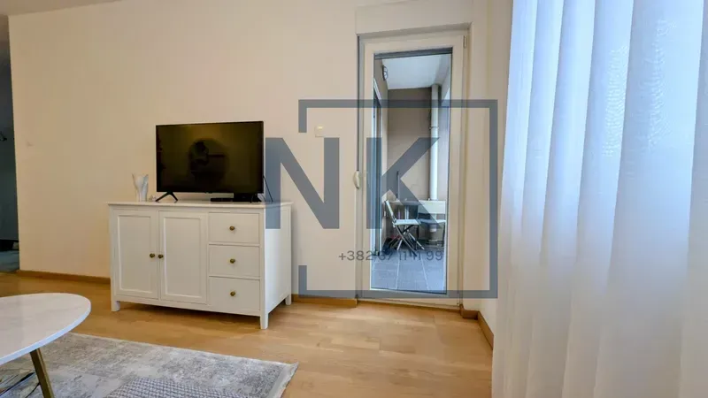 Rent, one bedroom apartment, 45m², Pobrežje, Podgorica