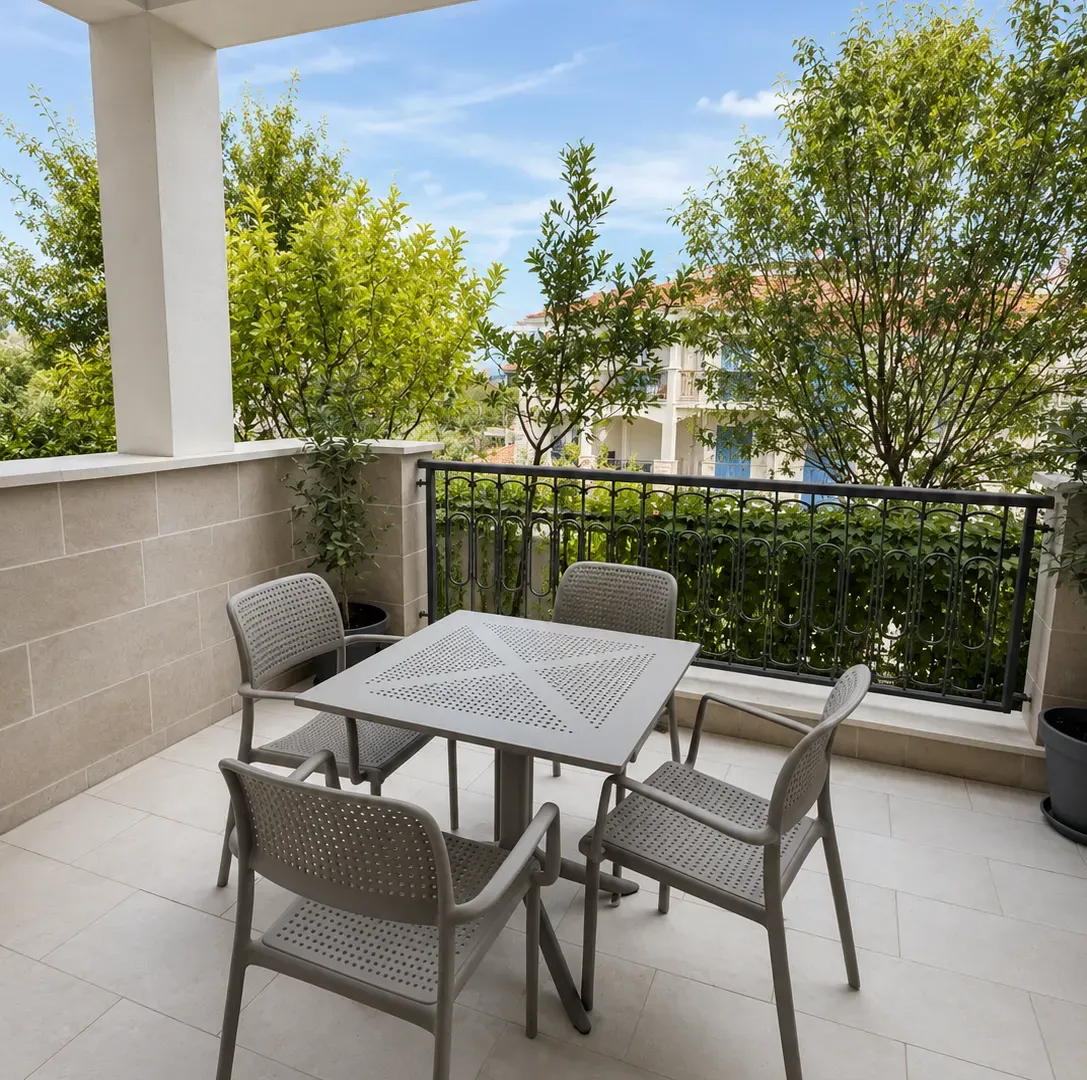 Rent, one bedroom apartment, 60m², Luštica Bay, Tivat