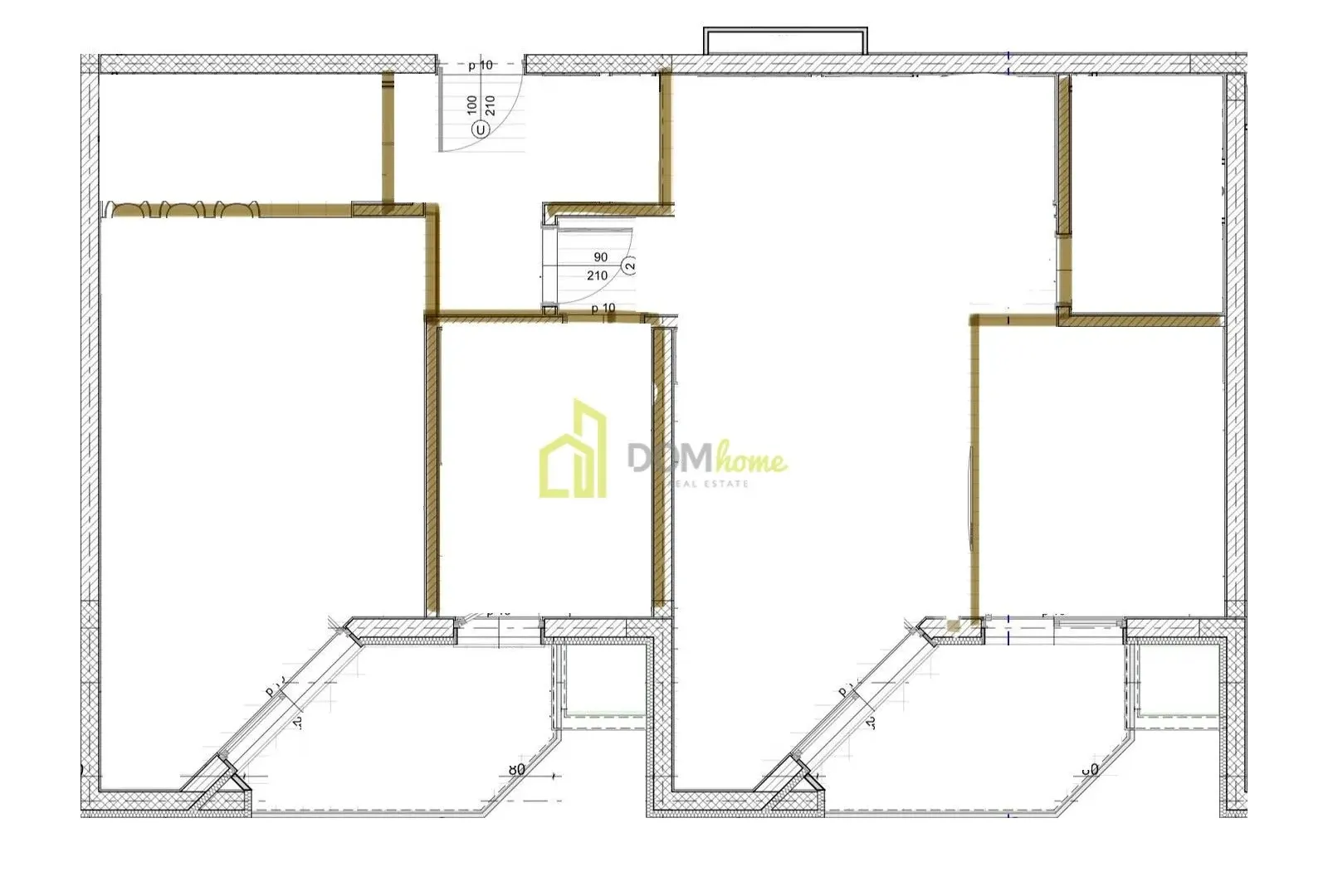 Sale, two bedroom apartment, 64m², Maine, Budva